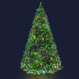 NNEDSZ Jollys Christmas Tree LED 2.4M 8FT Xmas Decorations Green Home Decor