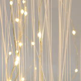 NNEDSZ Jollys 1.8M LED Christmas Tree Willow Xmas Fibre Optic Warm White Lights