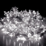 NNEDSZ Jollys 6X3M Christmas Curtain Fairy Lights String 600LED Party Wedding CW