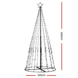 NNEDSZ Jollys 3M LED Christmas Tree Lights 330 LED Xmas Multi Colour Optic Fiber