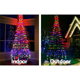 NNEDSZ Jollys 3M LED Christmas Tree Lights 330 LED Xmas Multi Colour Optic Fiber