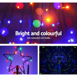 NNEDSZ Jollys 3M LED Christmas Tree Lights 330 LED Xmas Multi Colour Optic Fiber