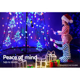 NNEDSZ Jollys 3M LED Christmas Tree Lights 330 LED Xmas Multi Colour Optic Fiber