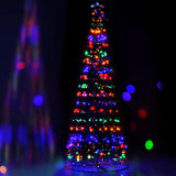 NNEDSZ Jollys 3M LED Christmas Tree Lights 330 LED Xmas Multi Colour Optic Fiber