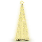 NNEDSZ Jollys 3.6M LED Christmas Tree Lights Xmas 400pc LED Warm White Optic Fiber