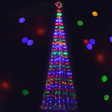 NNEDSZ Jollys 5M LED Christmas Tree Optic Fiber Lights 750pc LED Multi Colour