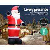 NNEDSZ Jollys 5M Christmas Inflatable Santa Decorations Outdoor Air-Power Light