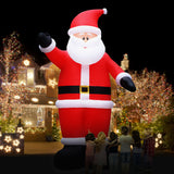 NNEDSZ Jollys 5M Christmas Inflatable Santa Decorations Outdoor Air-Power Light