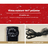 NNEDSZ Jingle Jollys 2.2M Christmas Inflatable Santa Tree Lights Outdoor Decorations