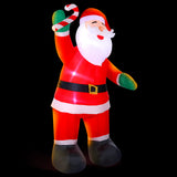 NNEDSZ Jingle Jollys 3M Christmas Inflatable Santa Xmas Outdoor Decorations LED Lights