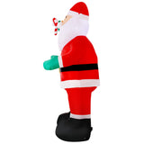 NNEDSZ Jingle Jollys 3M Christmas Inflatable Santa Xmas Outdoor Decorations LED Lights