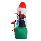 NNEDSZ Jingle Jollys Inflatable Christmas 1.8M Snowman LED Lights Outdoor Decorations