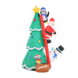 NNEDSZ Jollys Inflatable Christmas Tree Santa 1.8M Decorations Outdoor LED Light