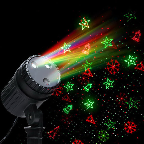 NNEDSZ Jollys Moving LED Lights Laser Projector Landscape Lamp Christmas Decor