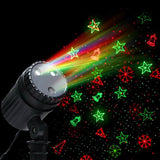 NNEDSZ Jollys Moving LED Lights Laser Projector Landscape Lamp Christmas Decor