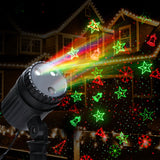 NNEDSZ Jollys Moving LED Lights Laser Projector Landscape Lamp Christmas Decor