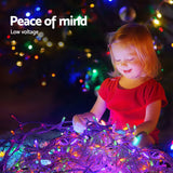 NNEDSZ Jollys 800 LED Christmas Icicle Lights Mutlicolour