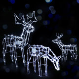 NNEDSZ Jollys Christmas Motif Lights LED Rope Reindeer Waterproof Outdoor