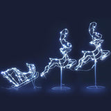 NNEDSZ Jollys Christmas Motif Lights LED Rope Reindeer Waterproof Outdoor Xmas