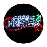 NNEDSZ Jollys Christmas Motif Lights LED Rope Merry Xmas Waterproof Colourful