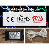 NNEDSZ Jollys Christmas Motif Lights LED Star Fall Light Waterproof Outdoor Xmas