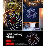 NNEDSZ Jollys Christmas Motif Lights LED Spinner Light Waterproof Colourful