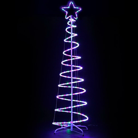 NNEDSZ Jollys Christmas LED Motif Light 1.88M Tree Waterproof Colourful