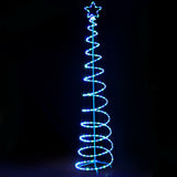 NNEDSZ Jingle Jollys 2.4M LED Christmas Tree Motif Lights Outdoor Colourful 8 Modes
