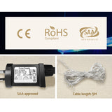 NNEDSZ Jingle Jollys 2.4M LED Christmas Tree Motif Lights Outdoor Colourful 8 Modes