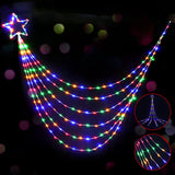 NNEDSZ Jollys 3M Christmas Curtain Fairy Lights String 480 LED Party Wedding