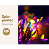 NNEDSZ Jingle Jollys 3M Christmas Lights LED Motif Fairy String Lights Solar powered