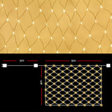 NNEDSZ Jollys 4mx6m Christmas Net Mesh Lights 1000LED String Fairy Party Wedding