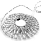 NNEDSZ Jollys 50M Christmas Rope Lights 1200 LED Cold White