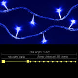 NNEDSZ Jollys 100M Christmas String Lights 500LED Party Wedding Outdoor Garden