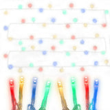 NNEDSZ Jollys 100M Christmas String Lights 500LED Multi Colour