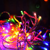 NNEDSZ Jollys 50M Christmas String Lights 500LED Multi Colour