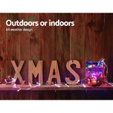 NNEDSZ Jollys 50M Christmas String Lights 500LED Multi Colour