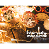 NNEDSZ Jollys 50M Christmas String Lights 500LED Party Wedding Outdoor Garden