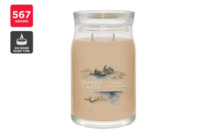 NNEKG Signature Large Jar Candle Amber & Sandalwood (567g)