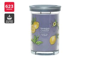 NNEKG Signature Large 2 Wick Tumbler Black Tea & Lemon (623g)