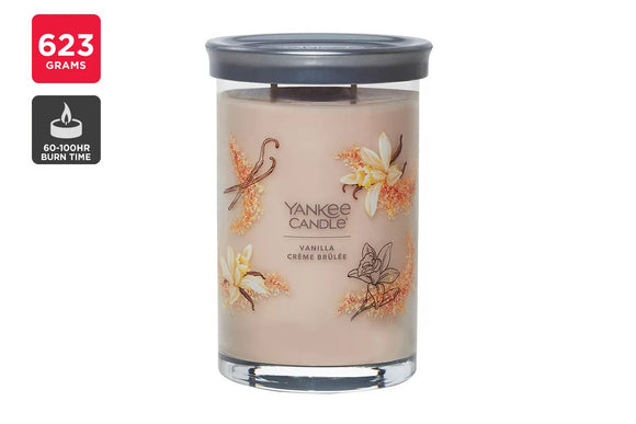 NNEKG Signature Large 2 Wick Tumbler Vanilla Creme Brulee (623g)