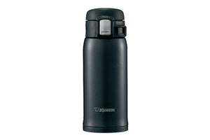 NNEKG One touch Open Stainless Steel Vacuum Insulated Bottle 360ml (Silky Black)