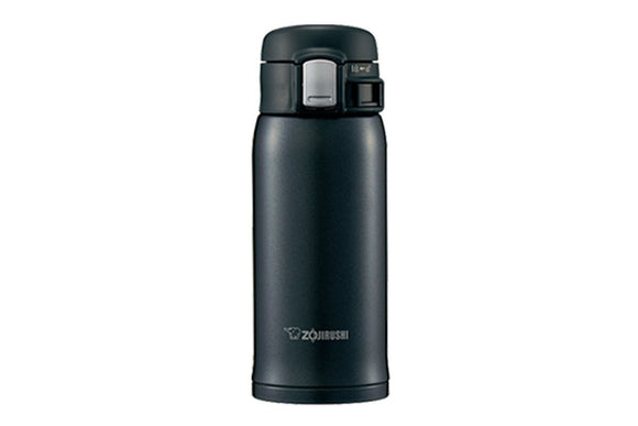 NNEKG One touch Open Stainless Steel Vacuum Insulated Bottle 360ml (Silky Black)