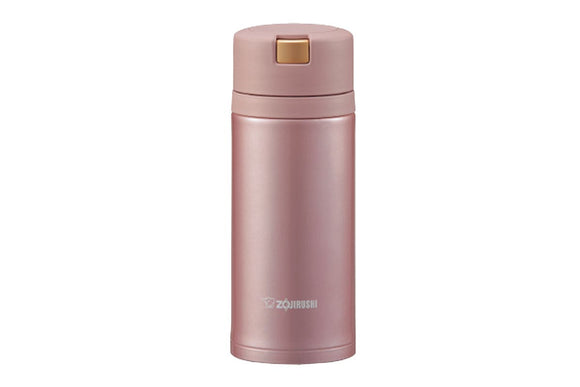 NNEKG Quick Open Vacuum Insulated Stainless Steel Mug 360ml (Rose Quartz)