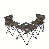 NNETM 3-Piece Folding Table and Chair Set