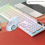 NNETM Ultimate Gaming and Office Keyboard and Mouse Set with Mechanical Touch and Headset - Wired