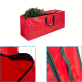 NNETM Supreme Storage: Deluxe Christmas Tree Bag with Reinforced Handles & Dual Zippers