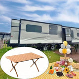 NNETM Foldable Roll Camping Table - Portable Outdoor Dining Solution