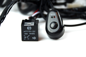NNEDSZ 2way Universal Driving light Wiring Loom Harness 12V 24V 40A Relay Switch