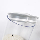 NNEIDS Wall Mounted Triple Cereal Dispenser Dry Food Storage Container Dispense Machine